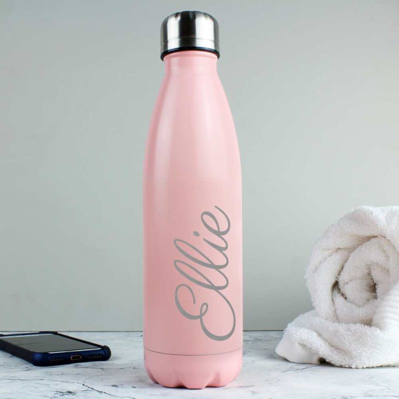 Personalised Metal Insulated Drinks Bottle