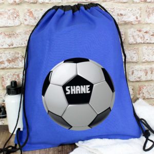 Personalised Football Logo P.E Kit Bag