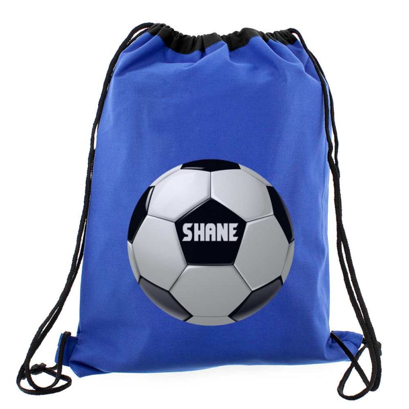 Personalised Football Logo P.E Kit Bag