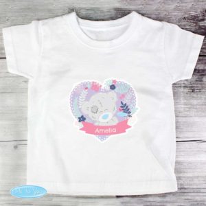 Personalised Tiny Tatty Teddy Girl's T-shirt 1-2 Years