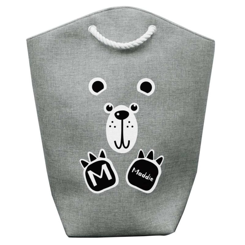 Personalised Cute Bear Storage Bag