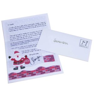 Personalised Rooftop Santa Letter