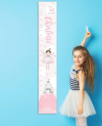 Personalised Fairy Princess Height Chart