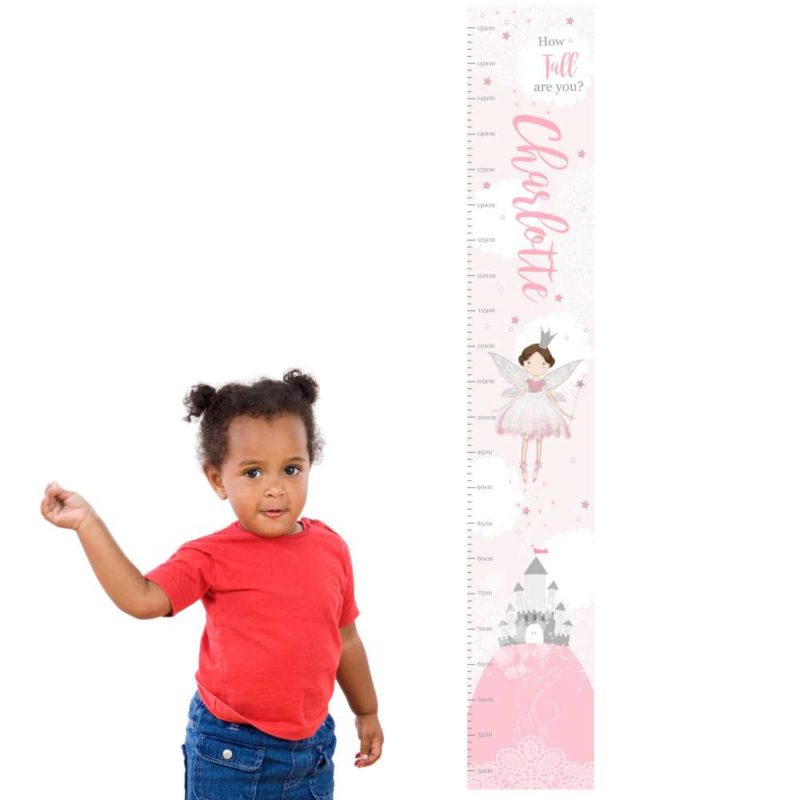 Personalised Magical Fairy Height Chart