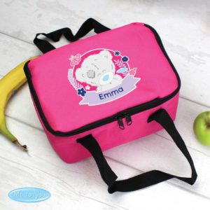 Personalised 'Me To You' Hot Pink Lunch Bag