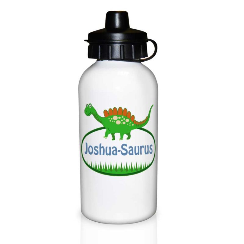 Personalised Cute Dinosaur Drinks Bottle