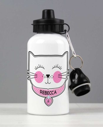 Personalised' Purrfect Cat' Drinks Bottle
