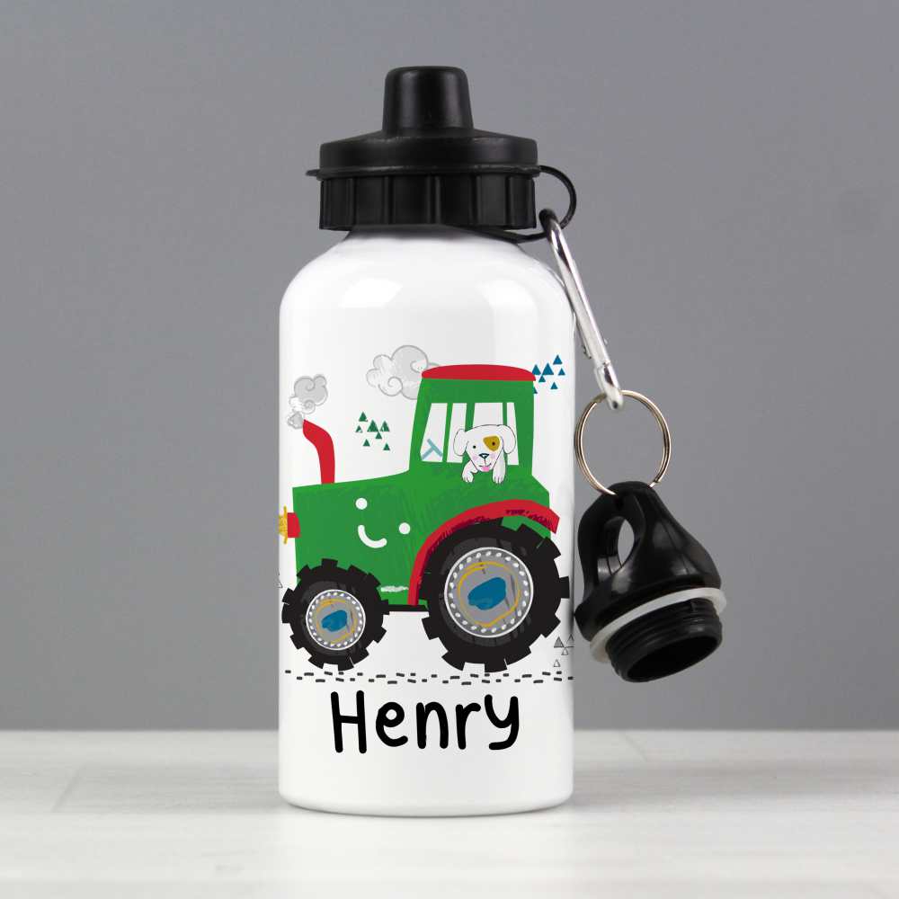 Personalised Tractor Drinks Bottle Personalised Tractor Drinks Bottle