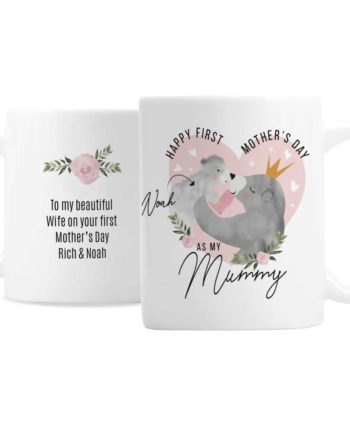Personalised Mumma Bear 1st Mother's Day Mug