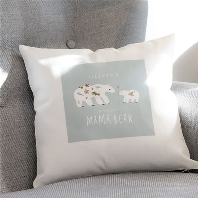 Personalised Mama Bear Cushion