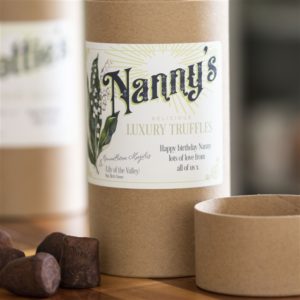 Personalised Birth Flower Chocolate Truffles