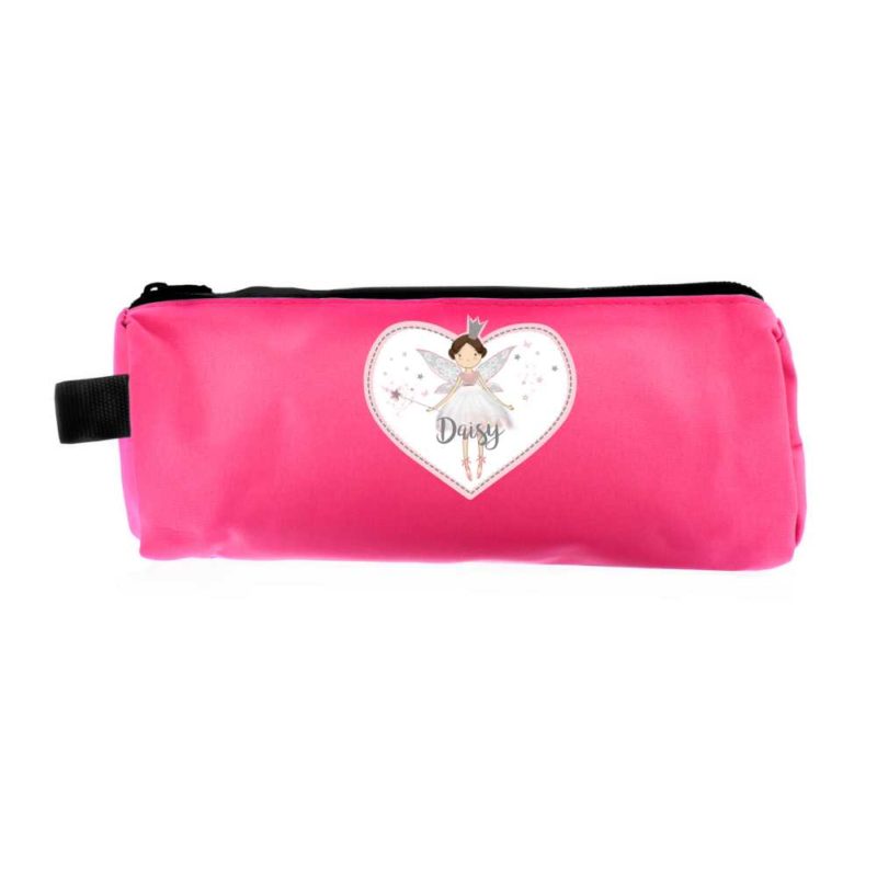 Personalised Magical Fairy Hot Pink Pencil Case