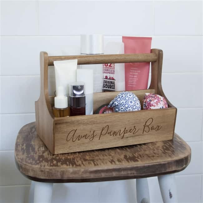 Personalised Spa Caddy