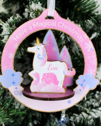 Personalised Make Your Own 3D Unicorn Decoration Kit