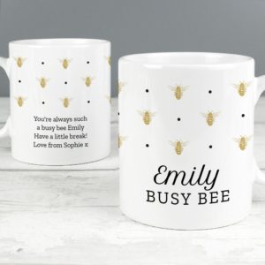 Personalised 'Queen Bee' Mug