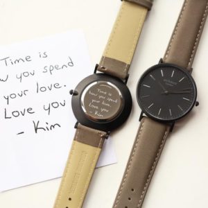 Personalised Own Handwriting Men's Minimalist Watch