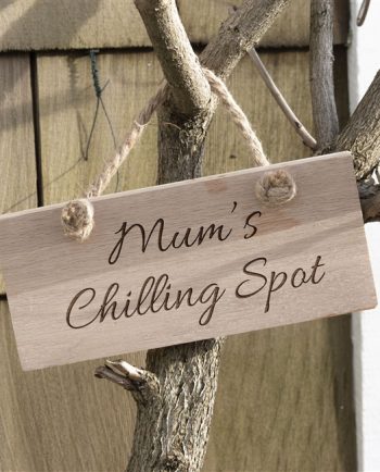 Personalised Wooden Hanging Sign