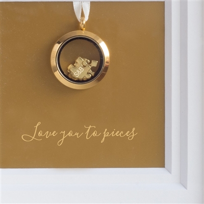 Personalised 'I Love You To Pieces' Frame