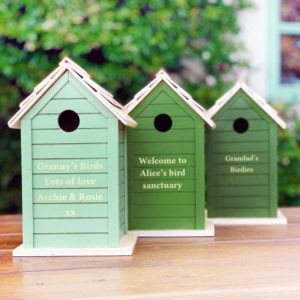 Personalised Wooden Bird Box