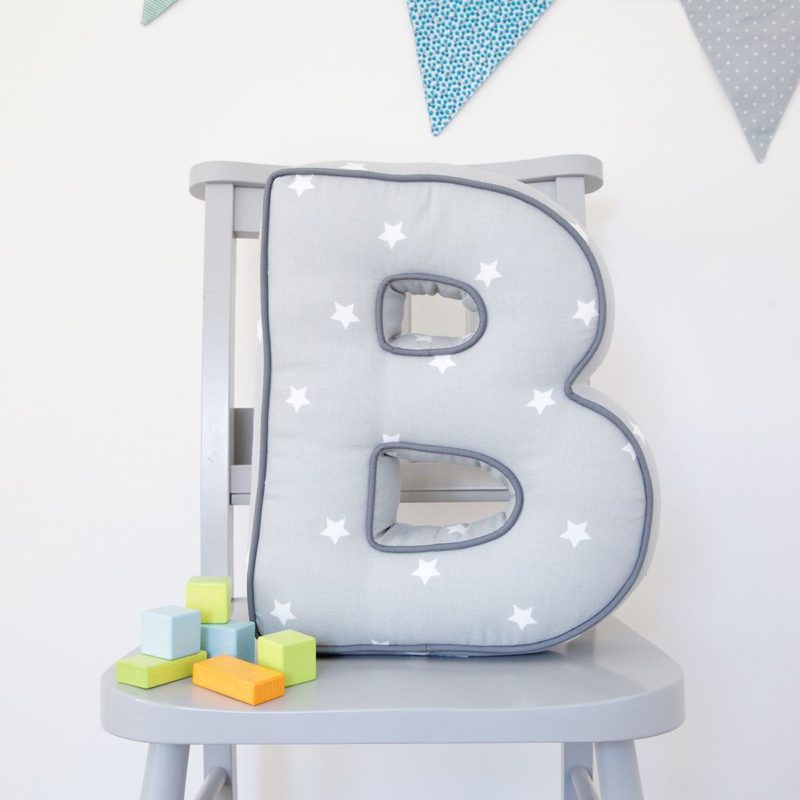 Personalised Star Letter Cushion