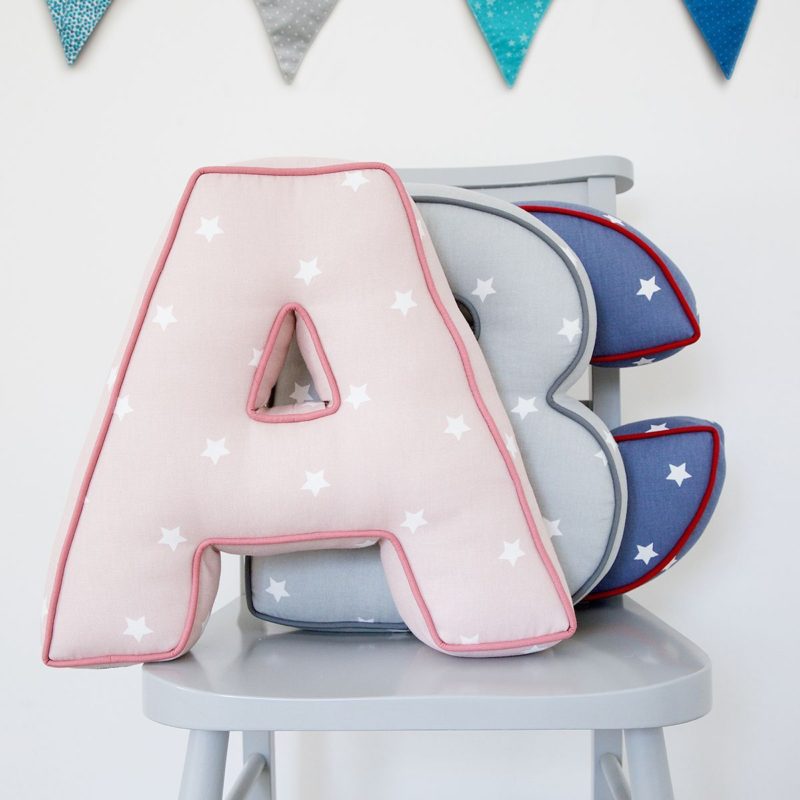 Personalised Star Letter Cushion