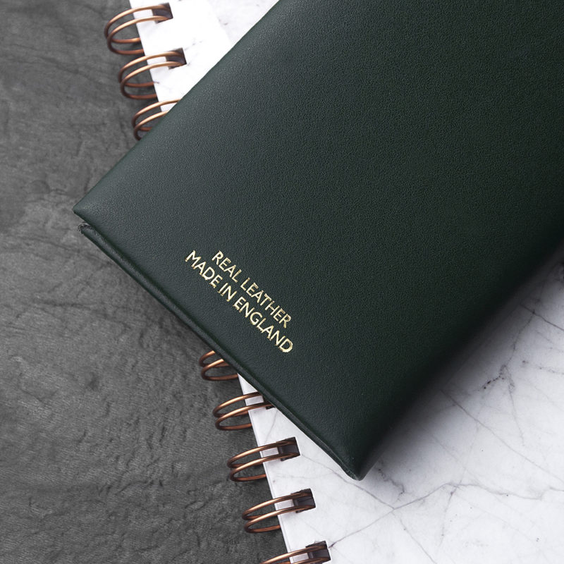 Personalised Luxury Leather Golf Score Book