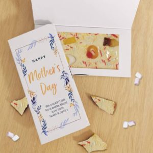 Personalised Mother’s Day White Chocolate Card
