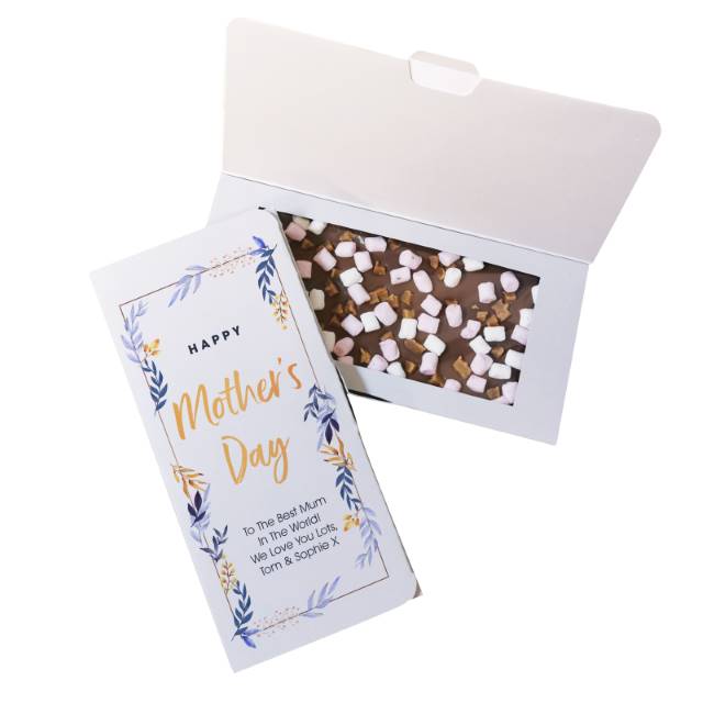 Personalised Mother’s Day Milk Chocolate Card