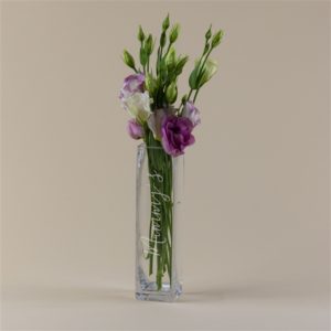 Personalised Slim Script Name Vase