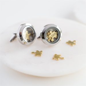 Personalised Love You To Pieces Cufflinks