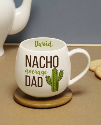 Personalised Nacho Average Dad Mug