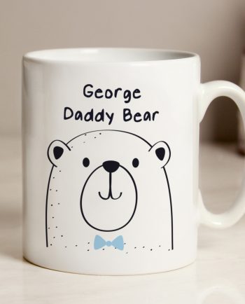 Personalised Daddy Bear Large Balmoral Mug