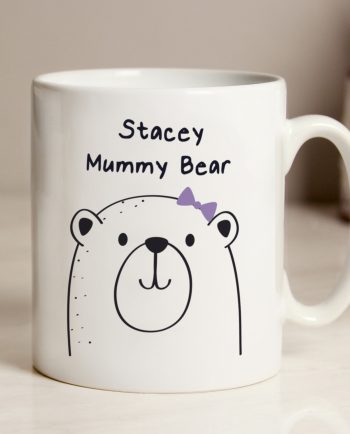 Personalised Mummy Bear Mug