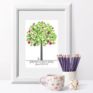 Personalised Classroom Tree Print