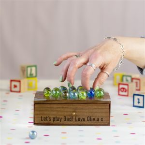 Personalised Wooden Solitaire Set
