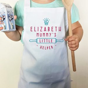 Personalised Mummy’s Little Helper Cupcake Child’s Apron