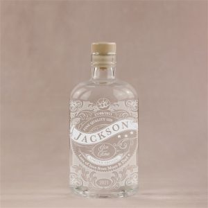 Personalised Gin Time Engraved Gin Bottle