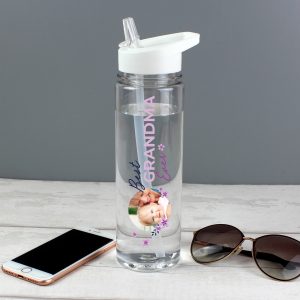 Personalised Best Ever Photo Upload Water Bottle