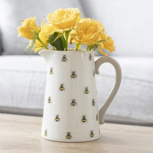 Bee Ceramic Flower Jug
