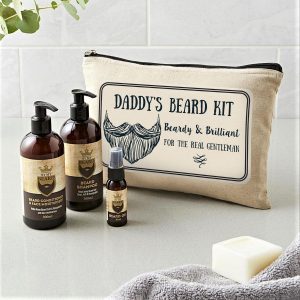 Personalised Beardy & Brilliant Beard Grooming Kit