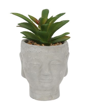 15cm Buddha Head Planter