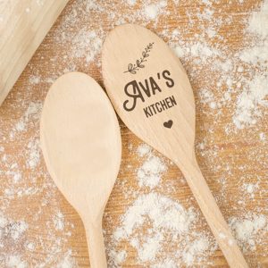 Personalised 'Mum's Kitchen' Wooden Spoon
