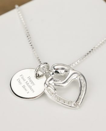 Personalised Mother & Baby Necklace