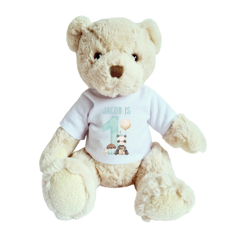 Personalised Boys '1st Birthday' Teddy Bear