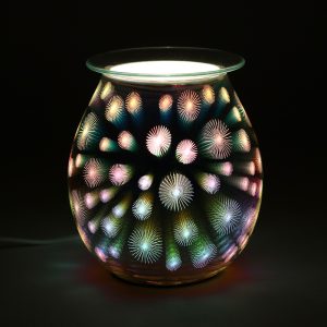 Light Up 3D Starburst Electric Oil and Wax Burner