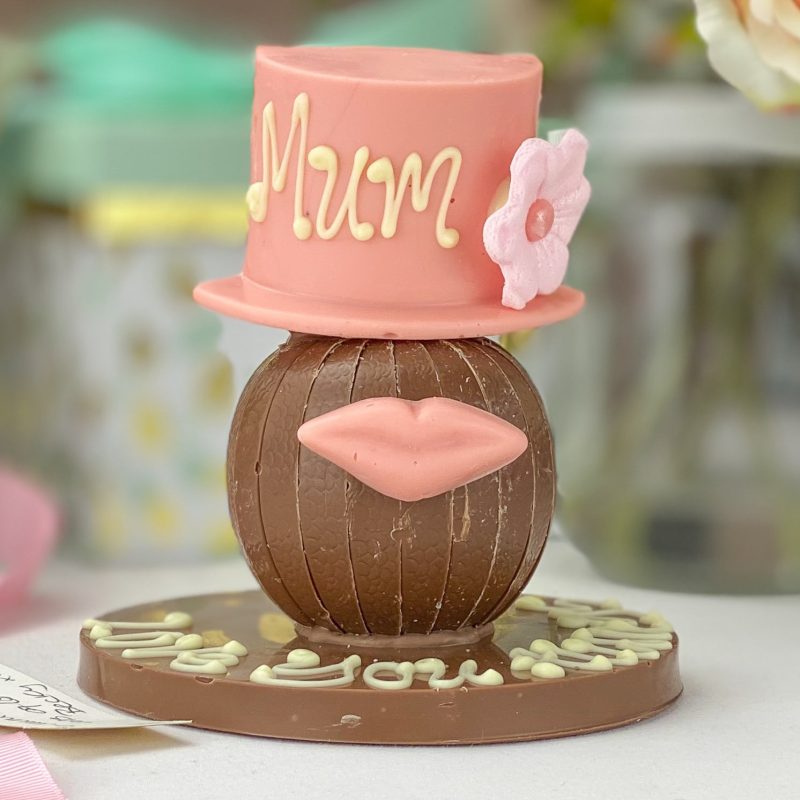 Personalised Terry’s Chocolate Orange with Pink Hat & Lips