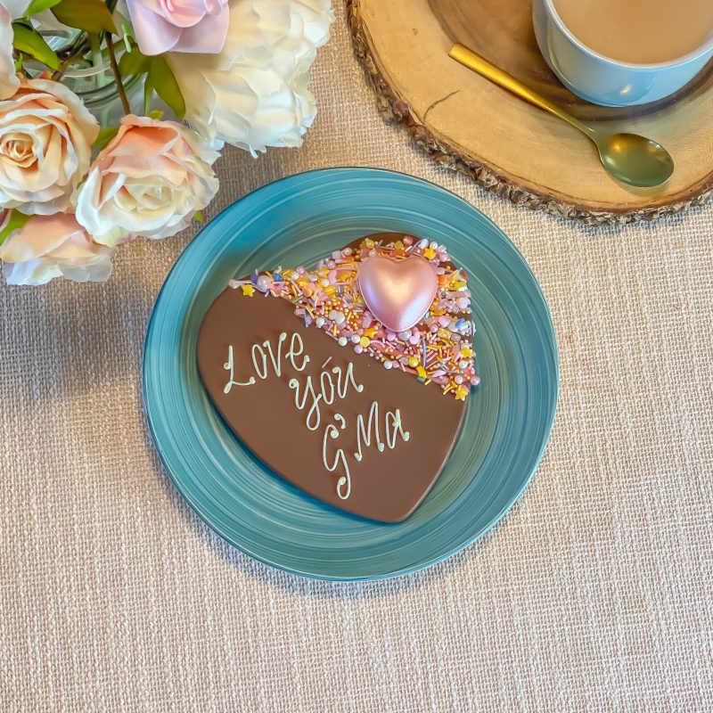 Personalised A “Mother’s Love” Chocolate Heart