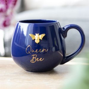 Queen Bee Rounded Ceramic Mug