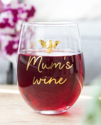 Mum's Wine Stemless Glass