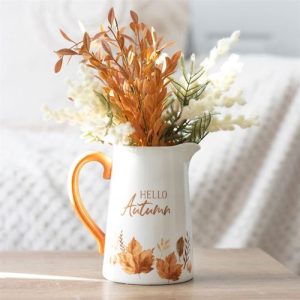 Hello Autumn 17cm Ceramic Flower Jug
